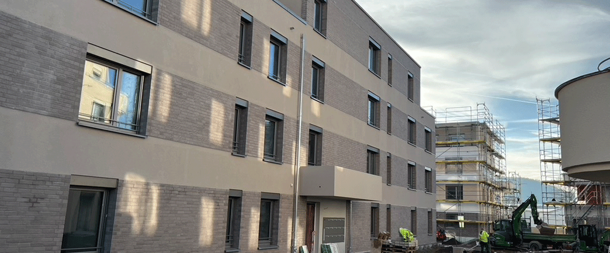 Glasduschen für Neubau